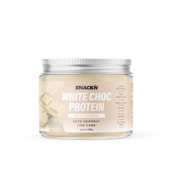 Snackn Spread White Chocolate 265g Front