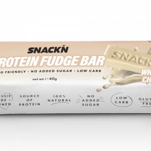 Snackn Fudge White Chocolate 40g Perspective Front Large
