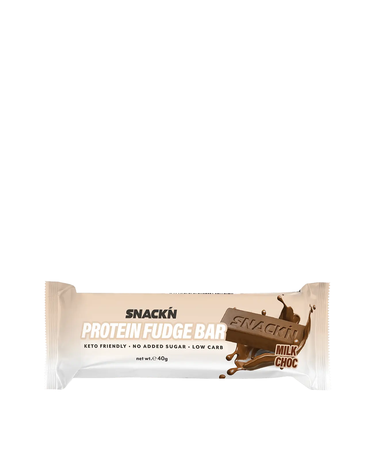 SNACKN Protein Fudge Bar Milk Choc