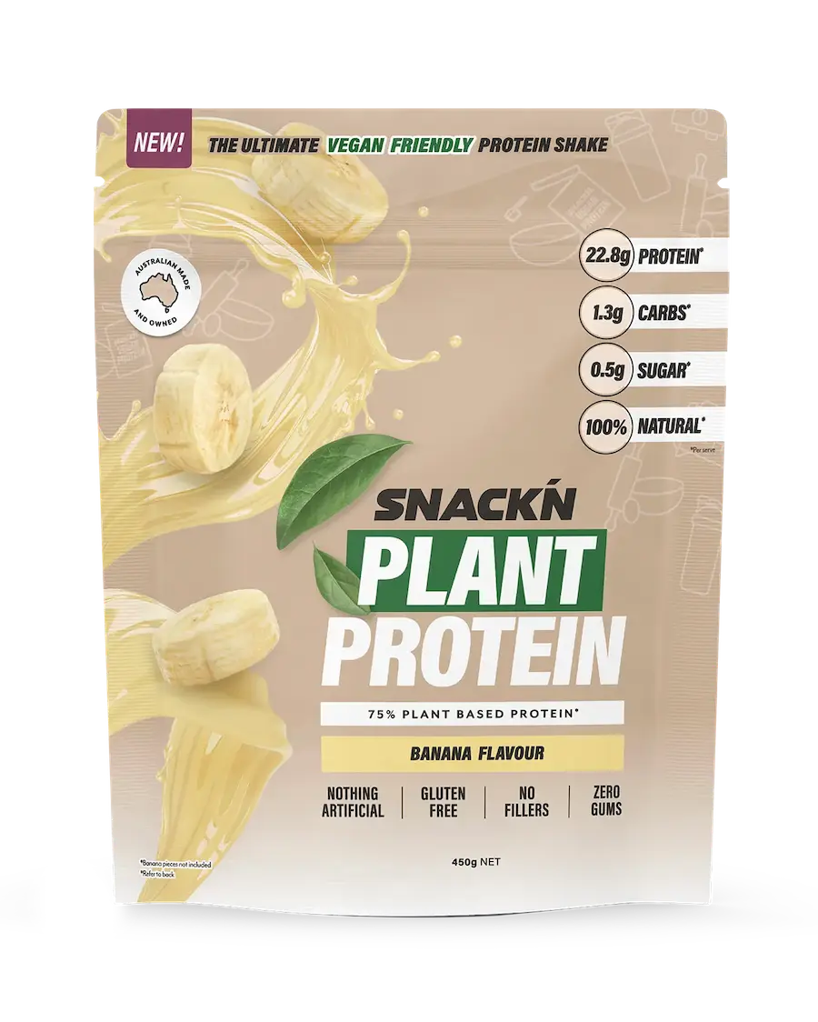 SNACKN Plant Protein, Banana Flavour