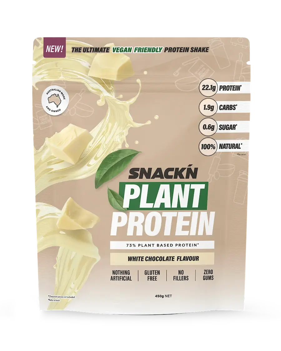SNACKN Plant Protein, White Choc Flavour